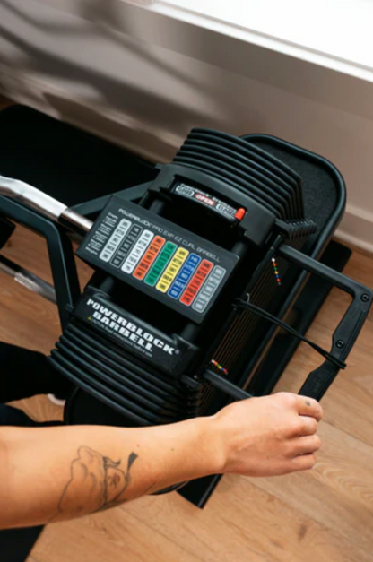 PowerBlock Pro EZ Curl Barbell