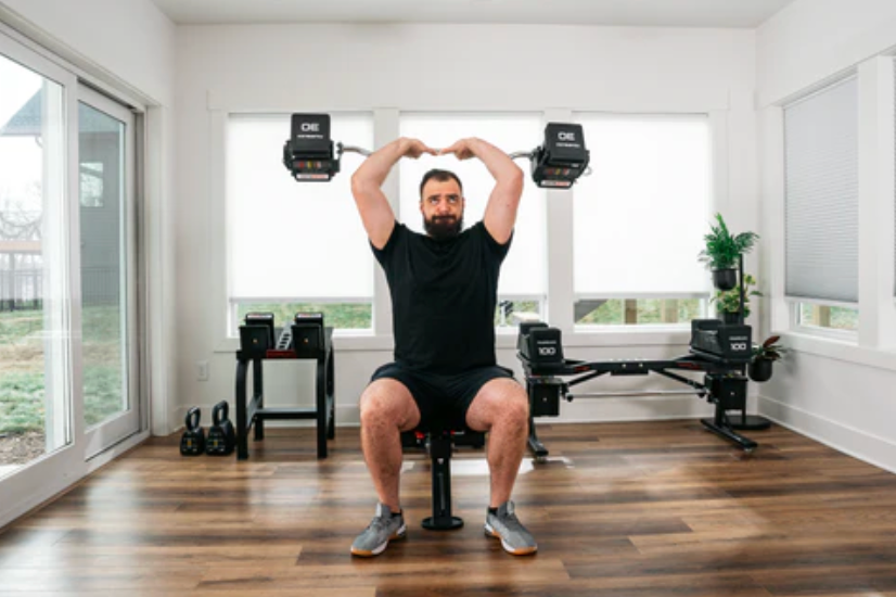 PowerBlock Pro 100 EXP EZ Curl Barbell