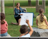 Pack and Go Outdoor Whiteboard Easel