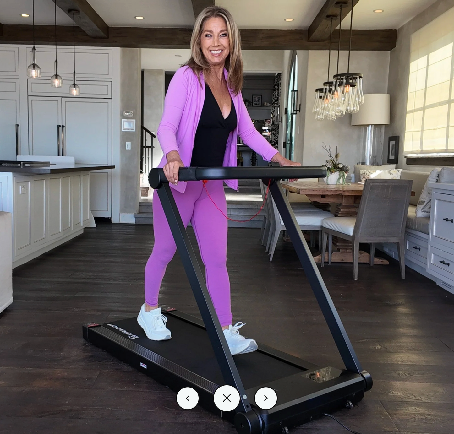 Lifesmart Denise Austin 3-in-1 Treadmill Walking Station TM2202