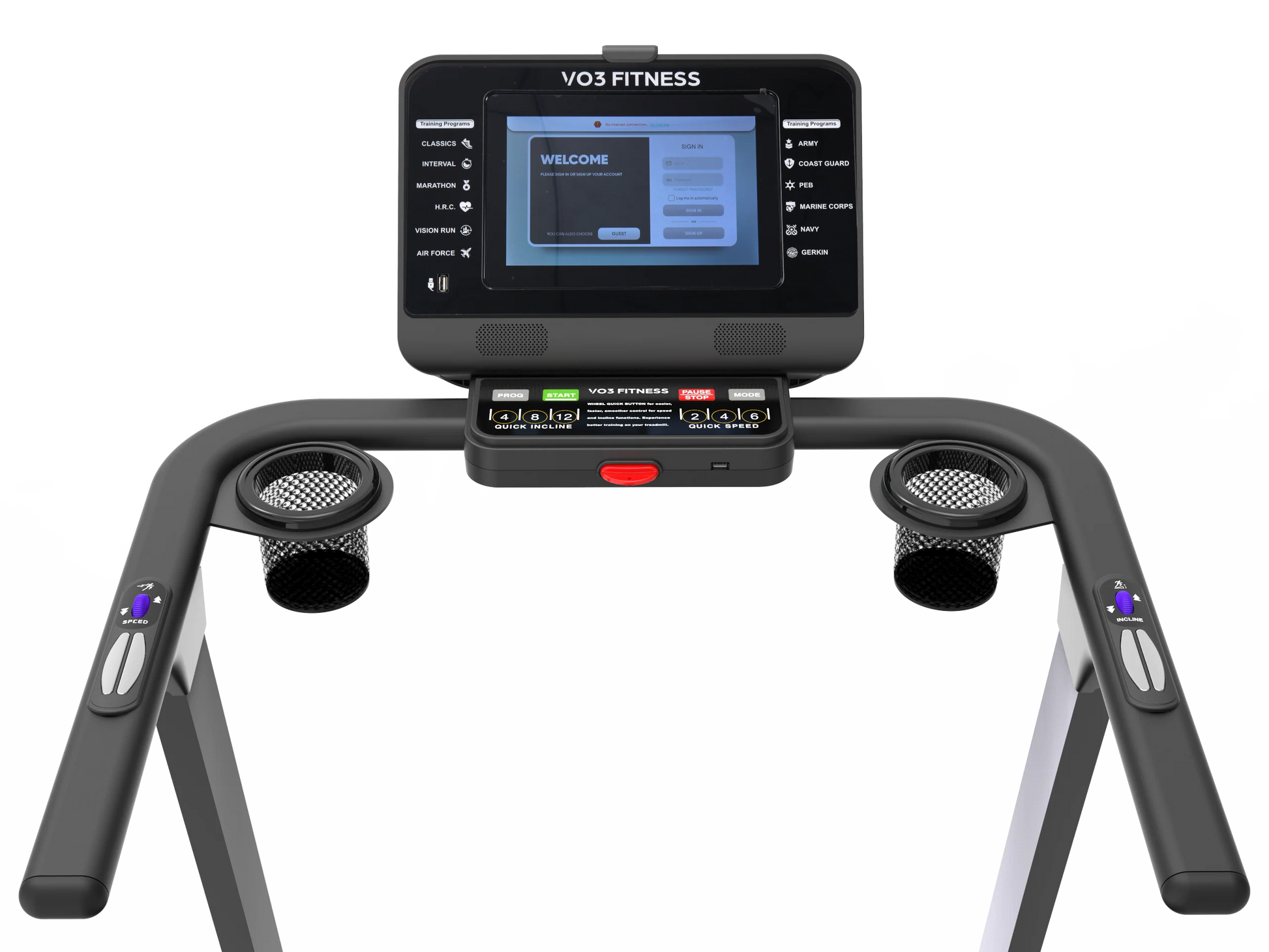 VO3 Fitness - T30e Folding Treadmill - 306 Fitness Repair & Sales