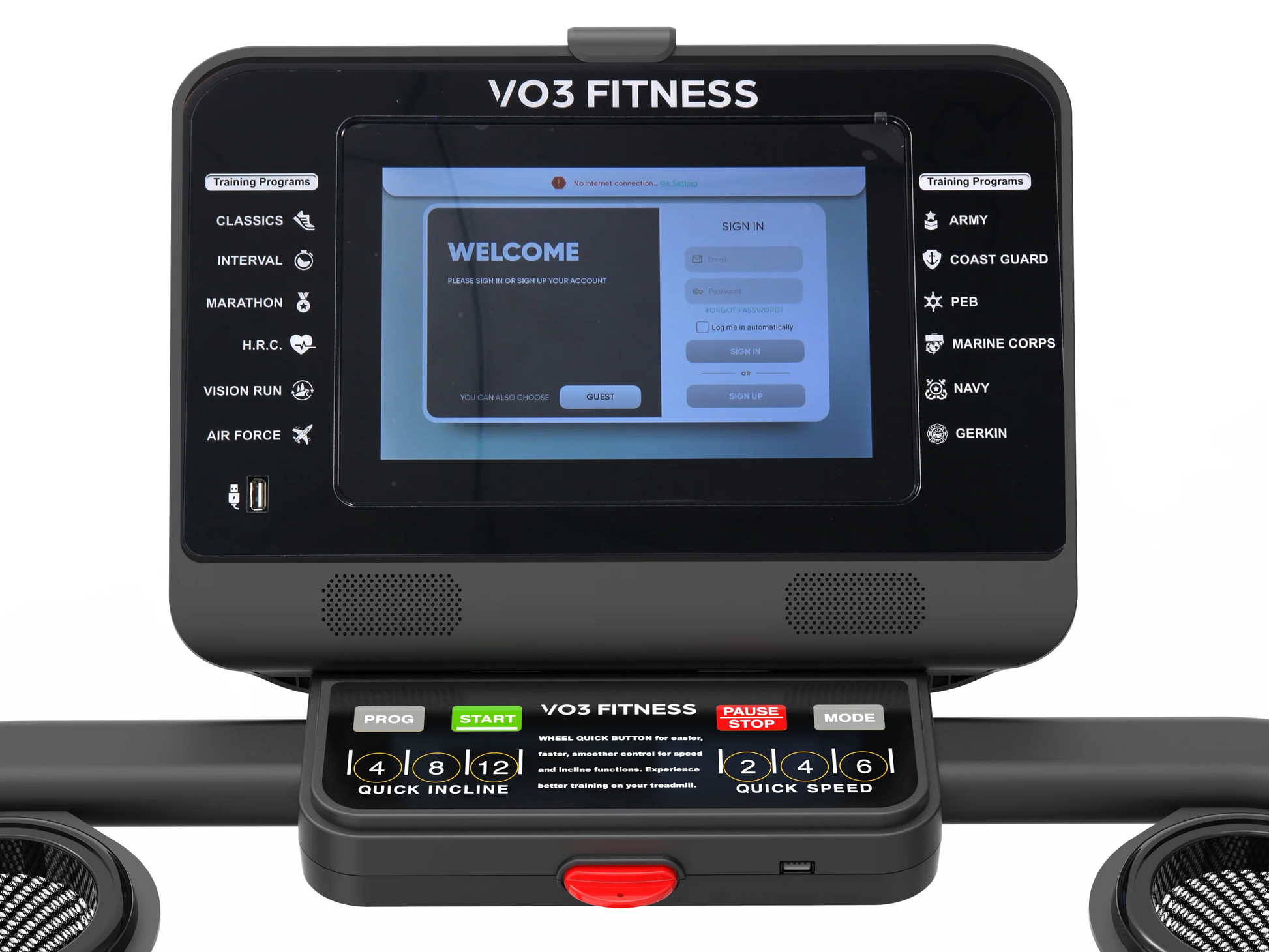 VO3 Fitness - T30e Folding Treadmill - 306 Fitness Repair & Sales