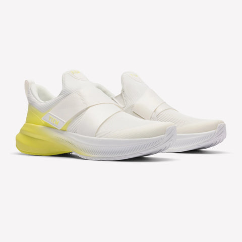 TIEM LYNX -White/ Bold Citron Cycling Shoe [Free Shipping]