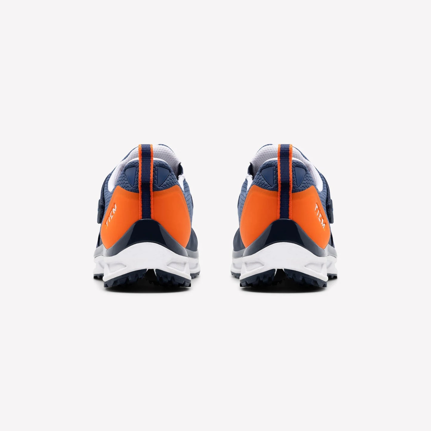 TIEM Men's Slipstream Cycling Shoe - Navy / Orange [Free Shipping]