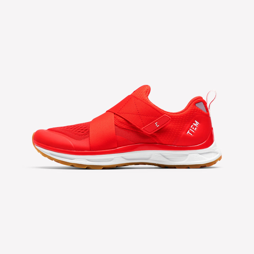 TIEM Slipstream - Chaussure de cyclisme Solar Red Spin 