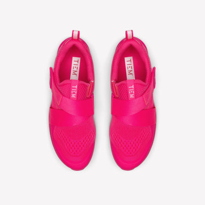 TIEM Slipstream - Knockout 粉紅色 Spin 騎行鞋 [免運費]