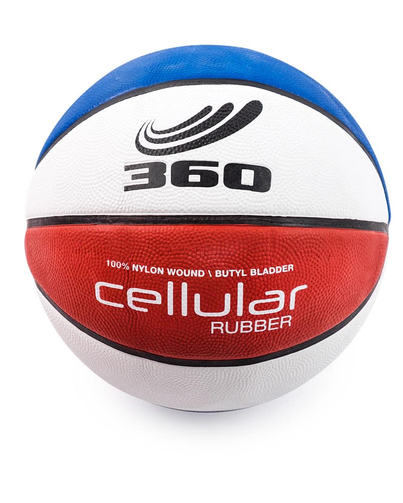 360 Athletics Cellular™ Composite Basketball – Tri Colour