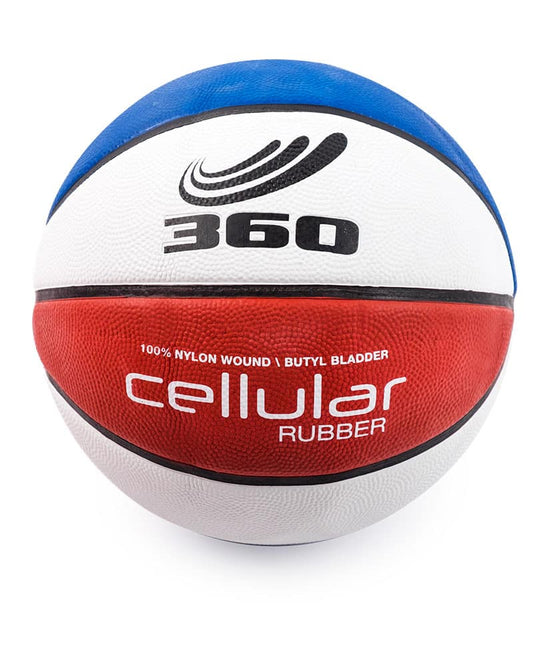 360 Athletics Cellular™ Composite Basketball – Tri Colour