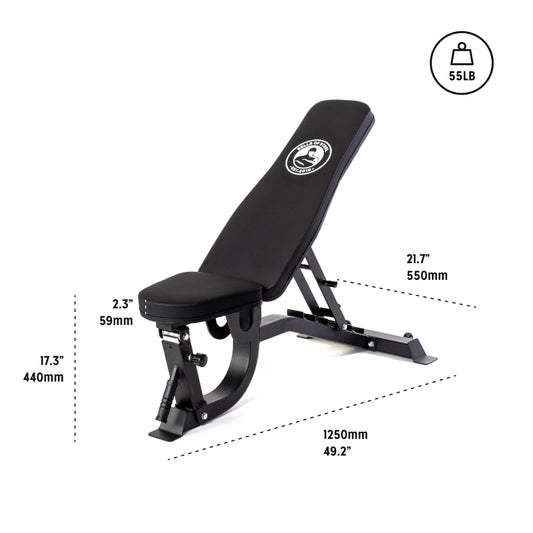 Bells of Steel Adjustable Utility Bench (ETA early January)