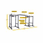 Body-Solid SPR1000DB Commercial Double Power Rack