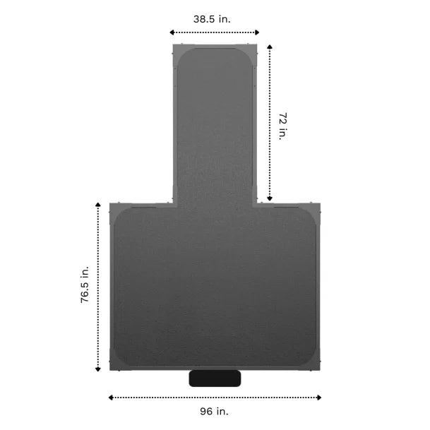 Atlantis Strength Platform with Rubberized Surface (C513 & RS613) MODEL C7272