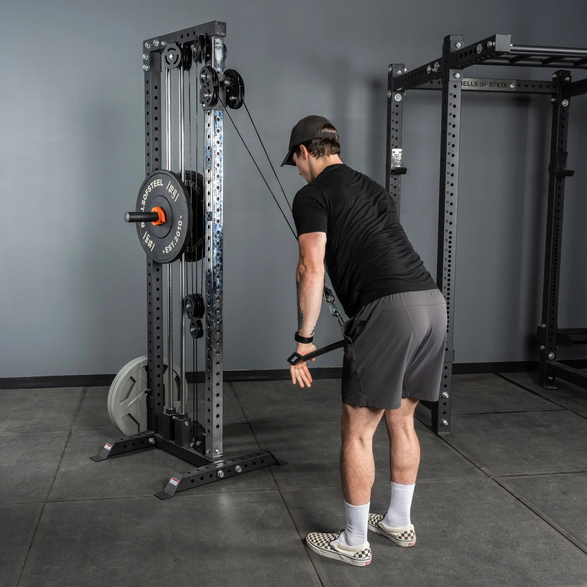 Bells of Steel Flat-Iron Tricep Press Cable Attachment - 306 Fitness Repair & Sales
