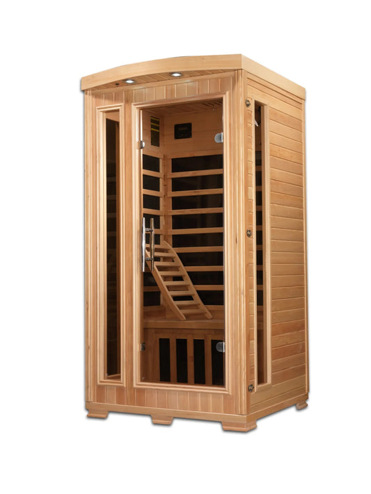 PRO 6 MADISON 1-2 PERSON NEAR ZERO EMF FAR INFRARED SAUNA [Free Shipping]