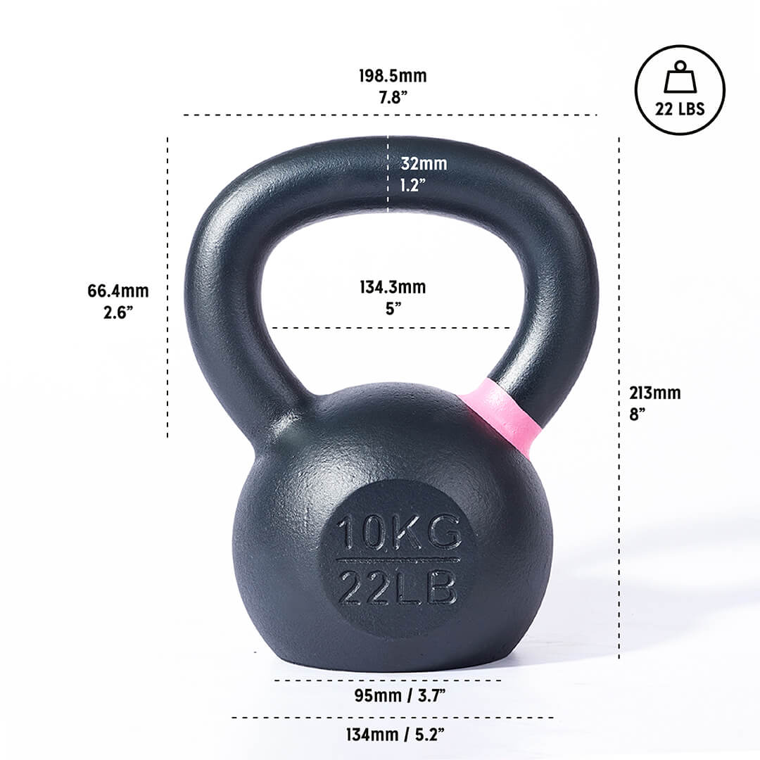 Bells of Steel - Powder Coated Cast Iron Kettlebells