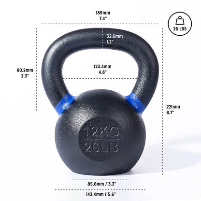 Bells of Steel - Powder Coated Cast Iron Kettlebells