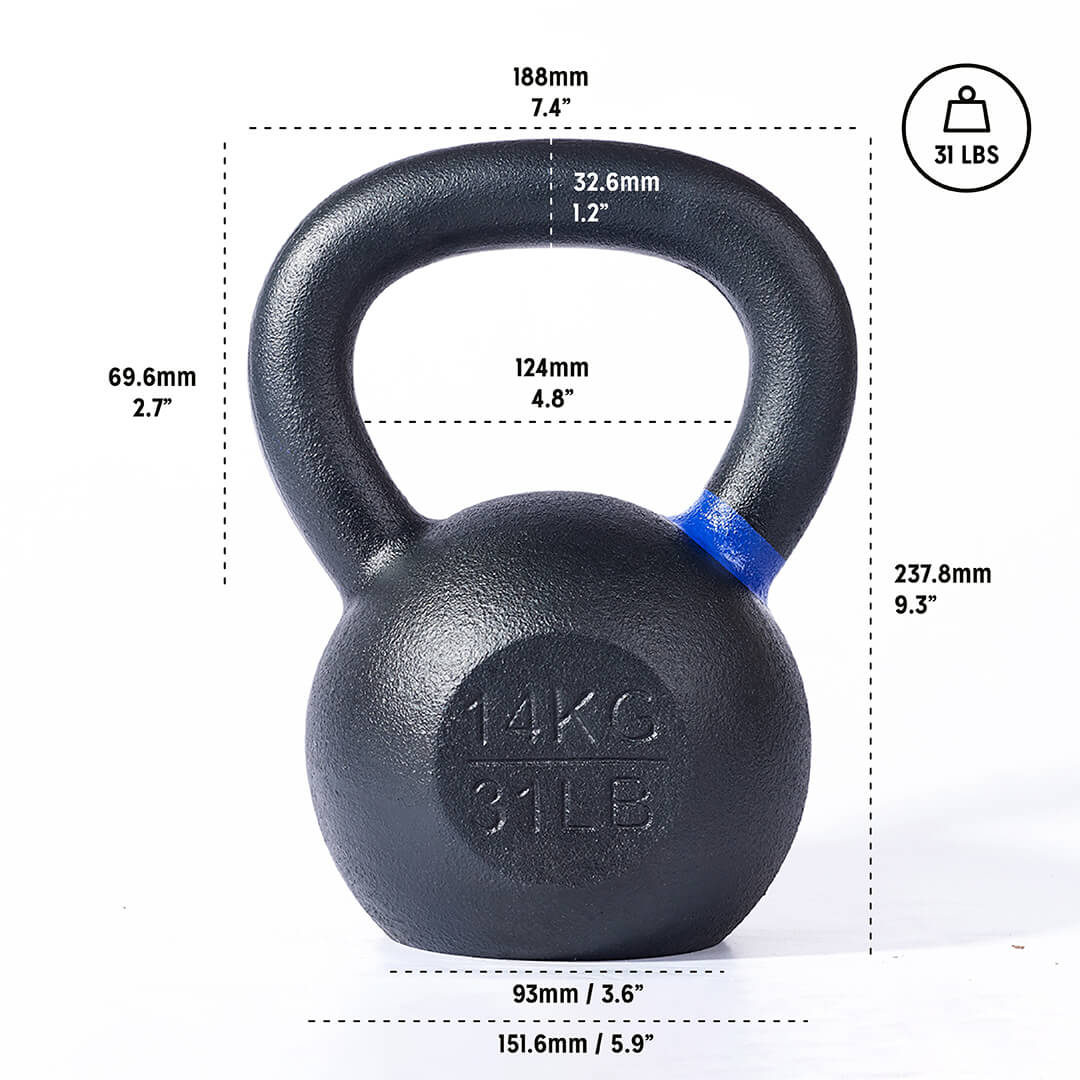 Bells of Steel - Powder Coated Cast Iron Kettlebells