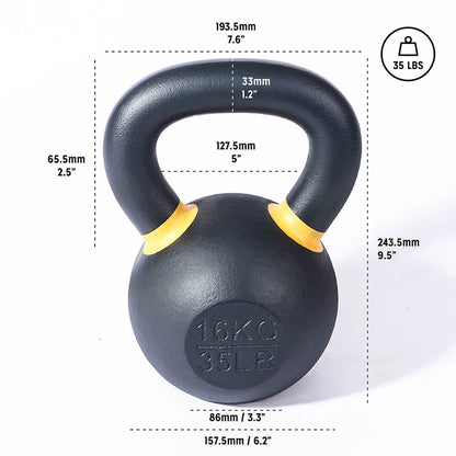 Bells of Steel - Powder Coated Cast Iron Kettlebells