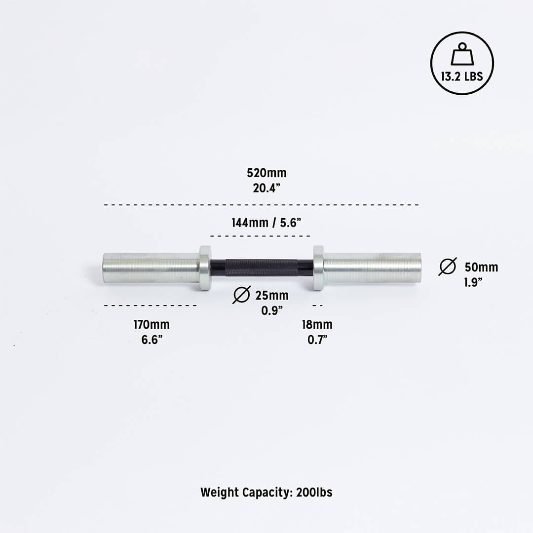 Bells of Steel Loadable Dumbbells - 20.5"