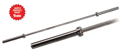 YORK® 7' Olympic Weight Bar With Steel Sleeves