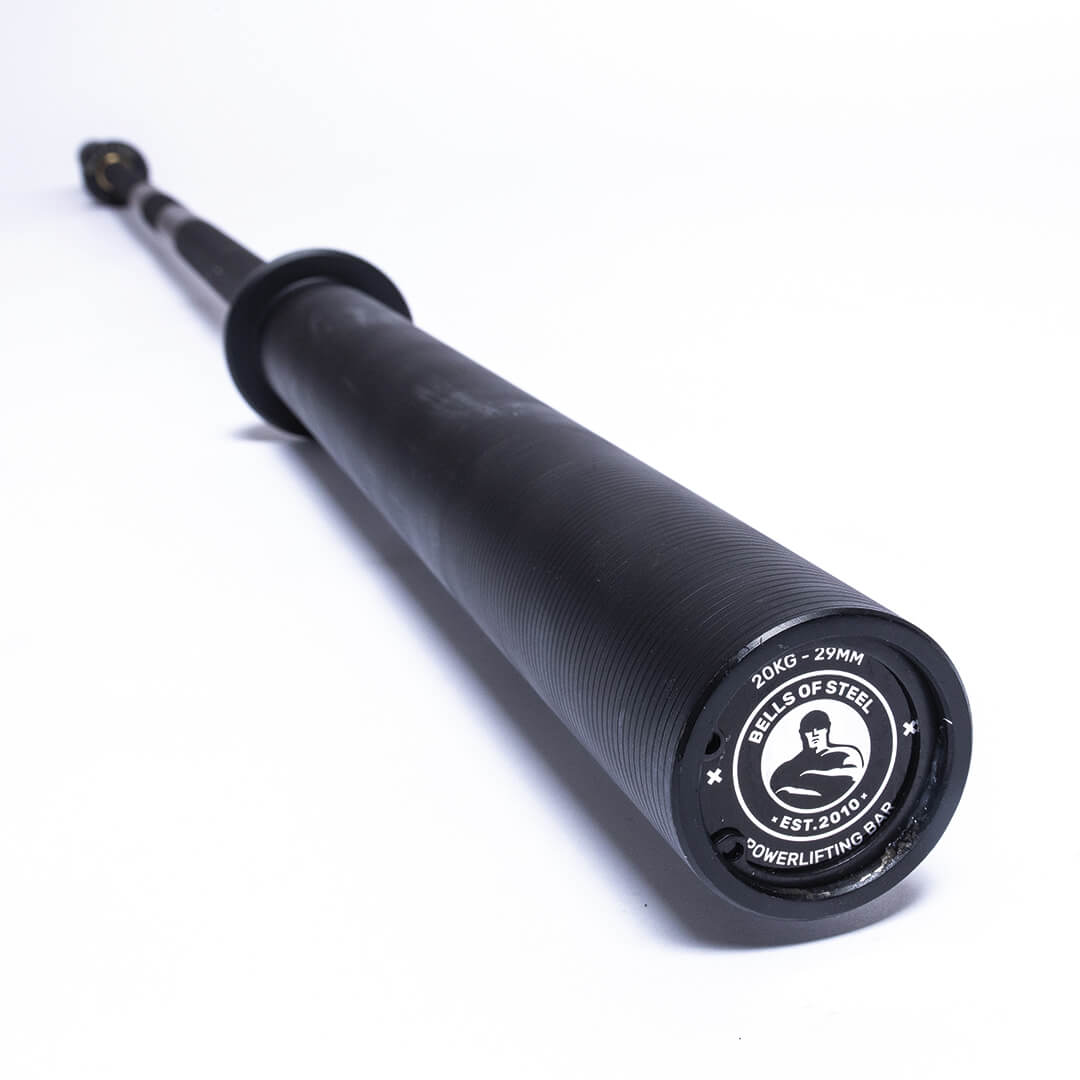 Bells of Steel - Onyx Powerlifting Cerakote Bar