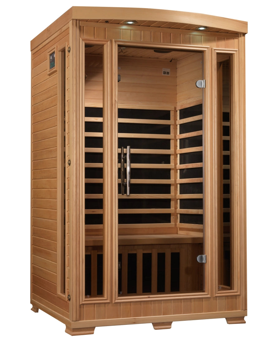 PRO 6 AMANDA 2 PER NEAR ZERO EMF FAR INFRARED SAUNA [Free Shipping]