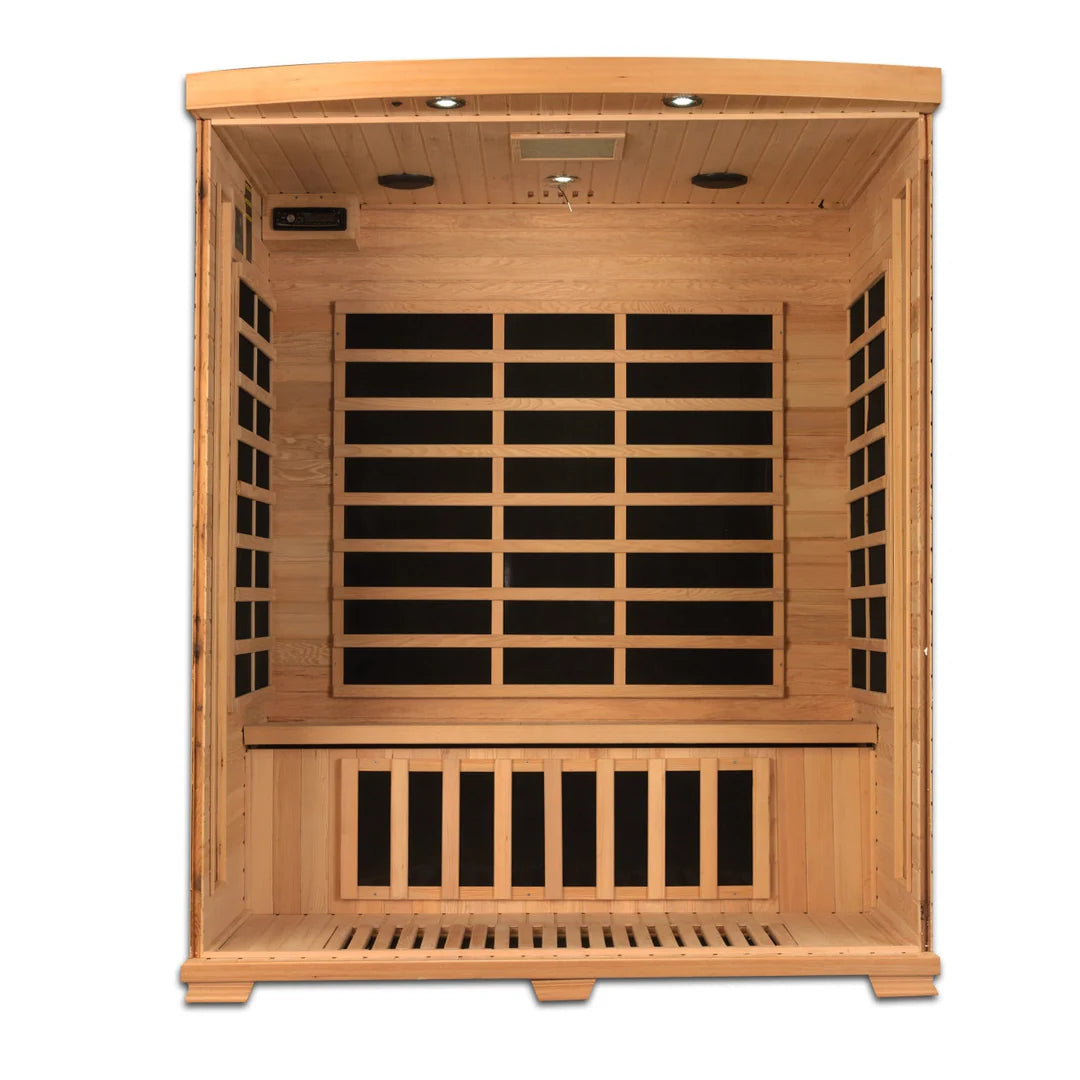 PRO 6 MELANIE 3 PER NEAR ZERO EMF FAR INFRARED SAUNA [Free Shipping]