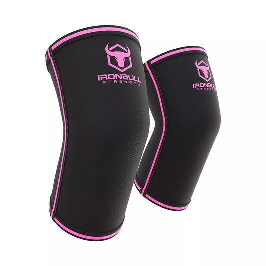 IRON BULL 5MM ELBOW SLEEVES - Pink