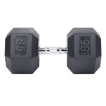 Rubber Hex Dumbbell - Sold Individually - 306 Fitness Repair & Sales