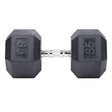 Rubber Hex Dumbbell - Sold Individually - 306 Fitness Repair & Sales