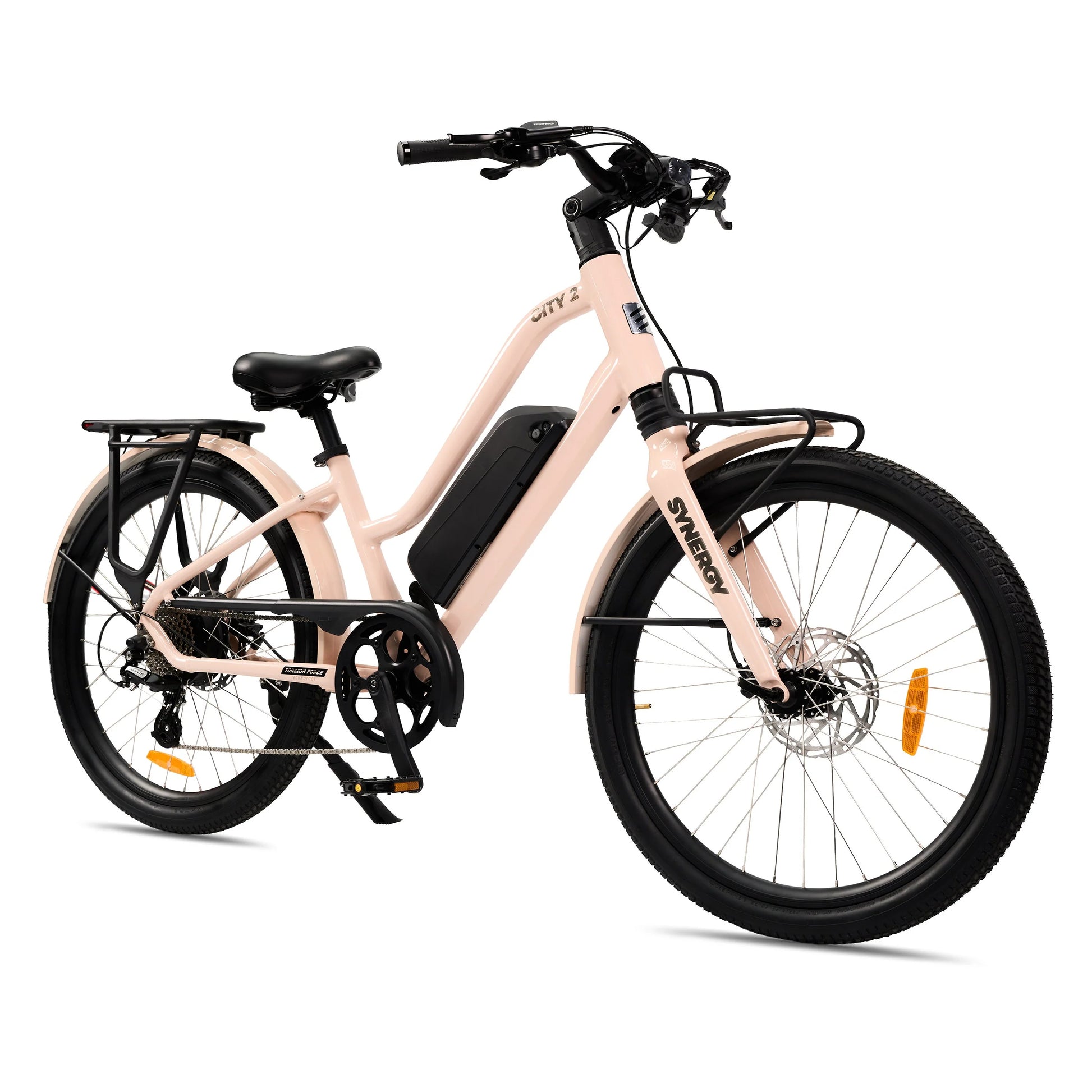 synergy electric bicycle Ride X2 making it great for those with limited storage space or if you want to fit it into the trunk of your car Synergy Kahuna Review