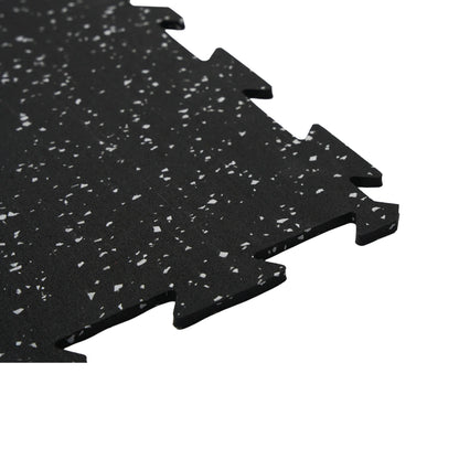 Ultimate Fitness - Interlocking Rubber Flooring Tiles - 7mm
