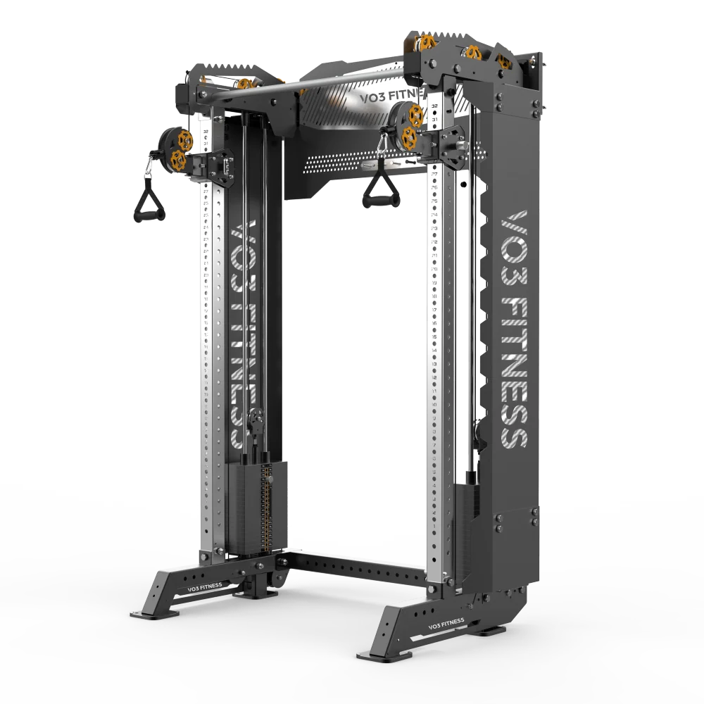 VO3 Victory FT Wall Mounted Functional Trainer – Space-Saving Dual Pulley System