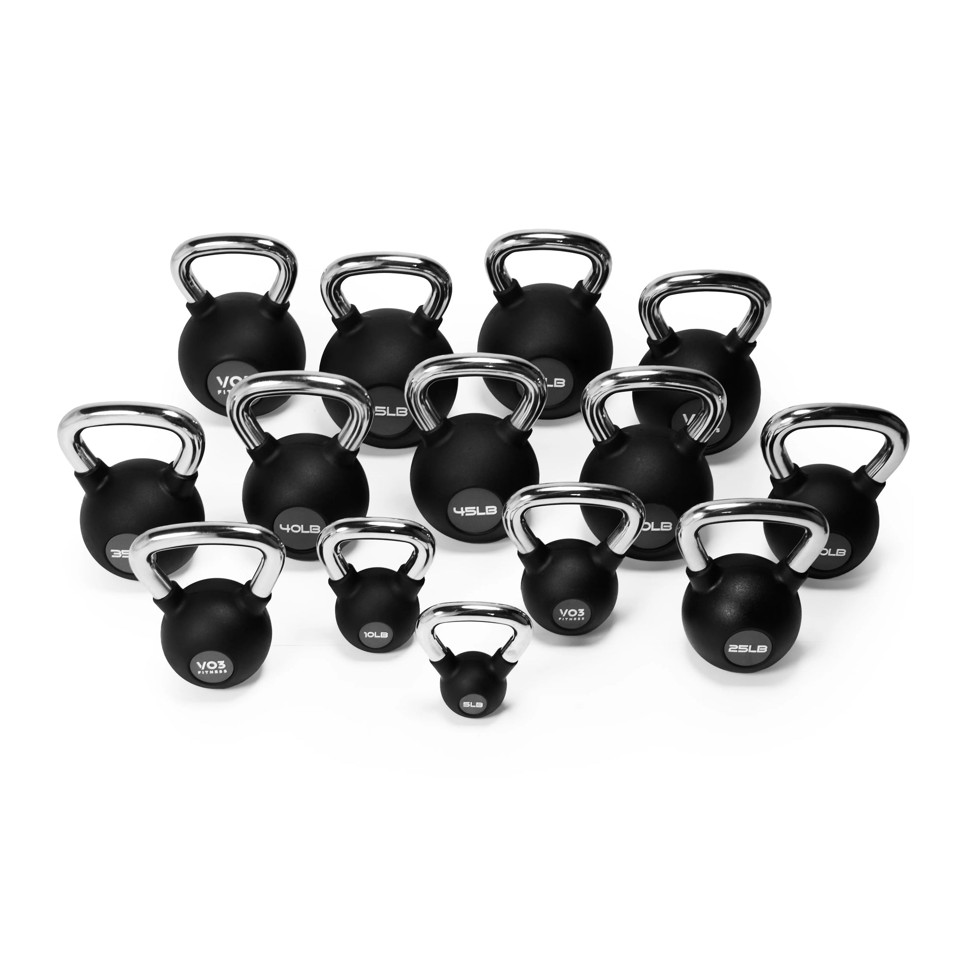 Vo3 Rubber Coated Kettlebells - 306 Fitness Repair & Sales