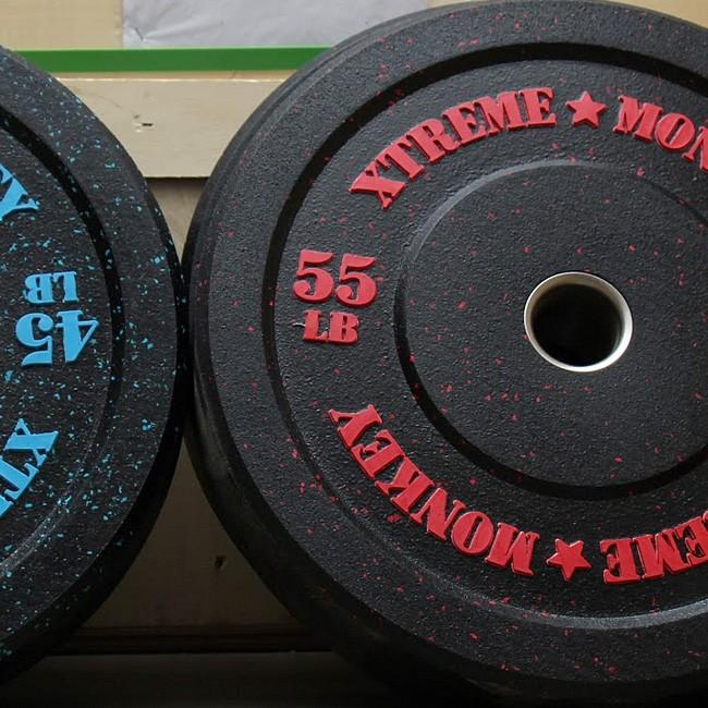 XM Fitness Crumb Bumper Plates - 306 Fitness Repair & Sales