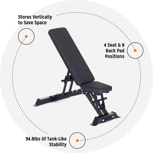 Bells of Steel - Buzz-Saw Heavy Duty Adjustable Bench (ETA Mid February)