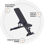 Bells of Steel - Buzz-Saw Heavy Duty Adjustable Bench - Free Shipping (Ships June 10th, 2024)