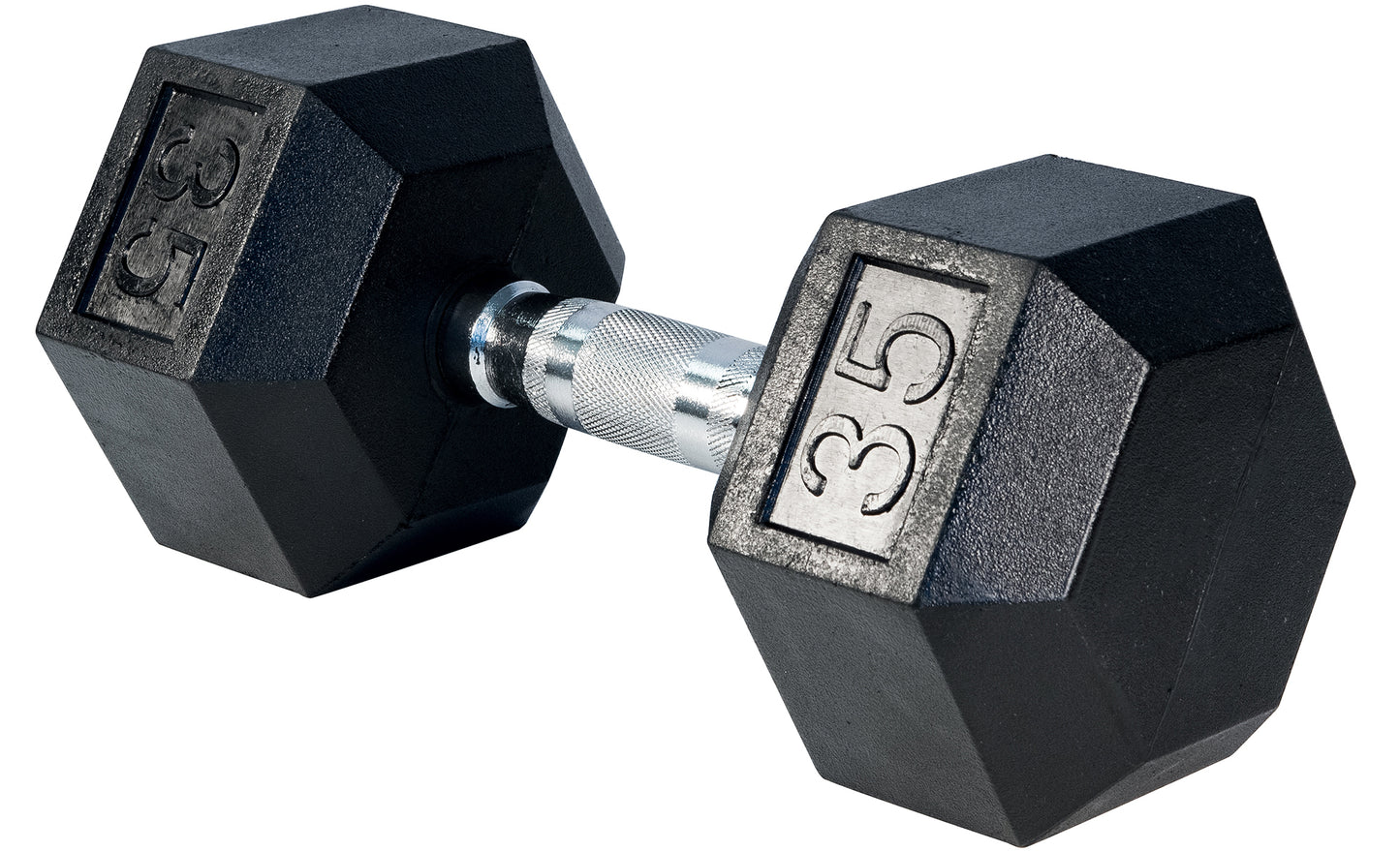 Rubber Hex Dumbbells - Sold Individually - 306 Fitness Repair & Sales