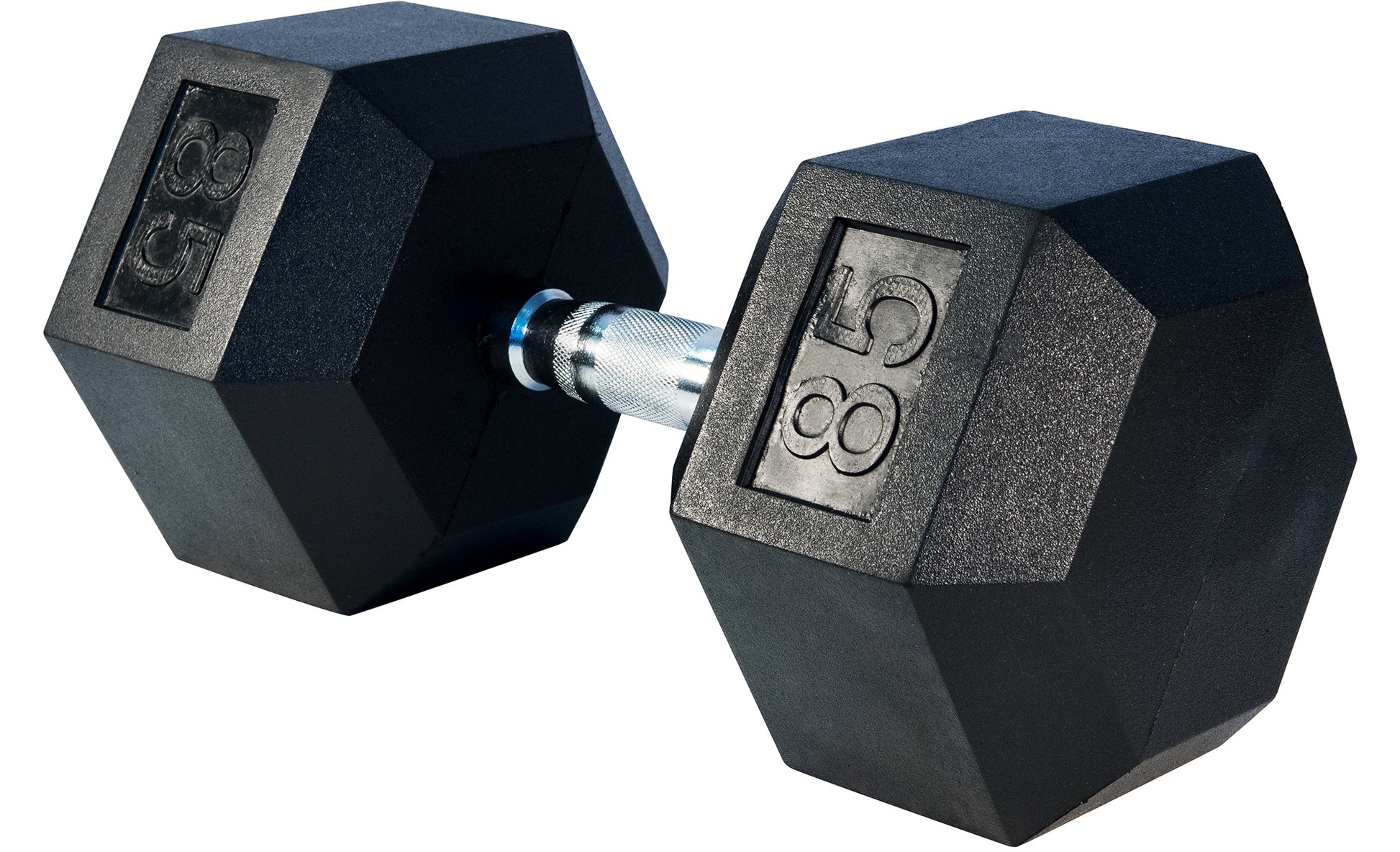 Rubber Hex Dumbbells - Sold Individually - 306 Fitness Repair & Sales