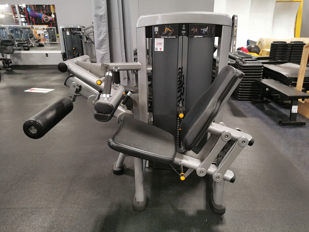 LIFE FITNESS INSIGNIA SERIES SEATED LEG CURL [Certified Pre-Owned] – 306  Fitness Repair & Sales