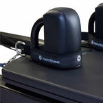 SPX® Max Reformer Bundle with Vertical Stand, Tall Box and High Precision Gearbar in Onyx - Free Shipping
