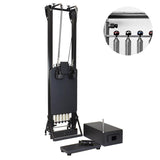 SPX® Max Reformer Bundle avec support vertical, boîte haute et barre d'engrenage de haute précision en onyx - Livraison gratuite