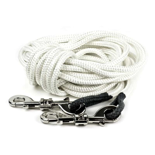 Merrithew Reformer Ropes · Retractable Pair (Black or White)