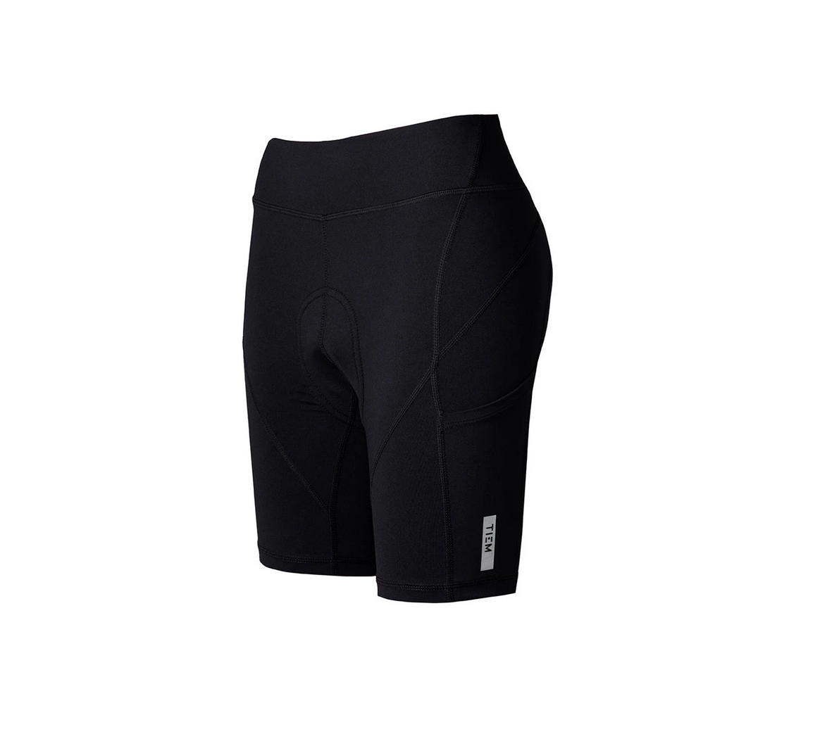 TIEM Aero Padded Bike Short - Black - 306 Fitness Repair & Sales