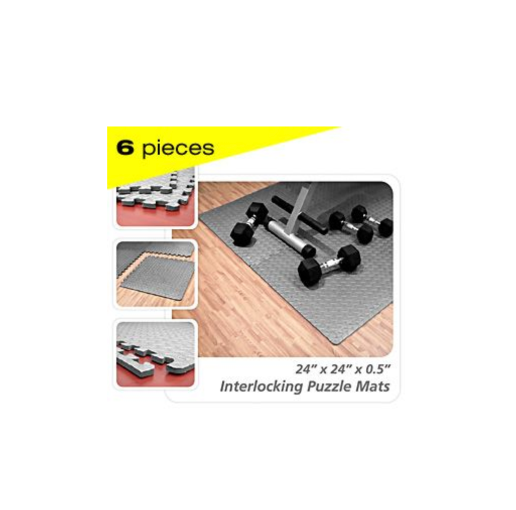 Element Fitness 24" x 24" x 1/2" - Floor Mats - 306 Fitness Repair & Sales