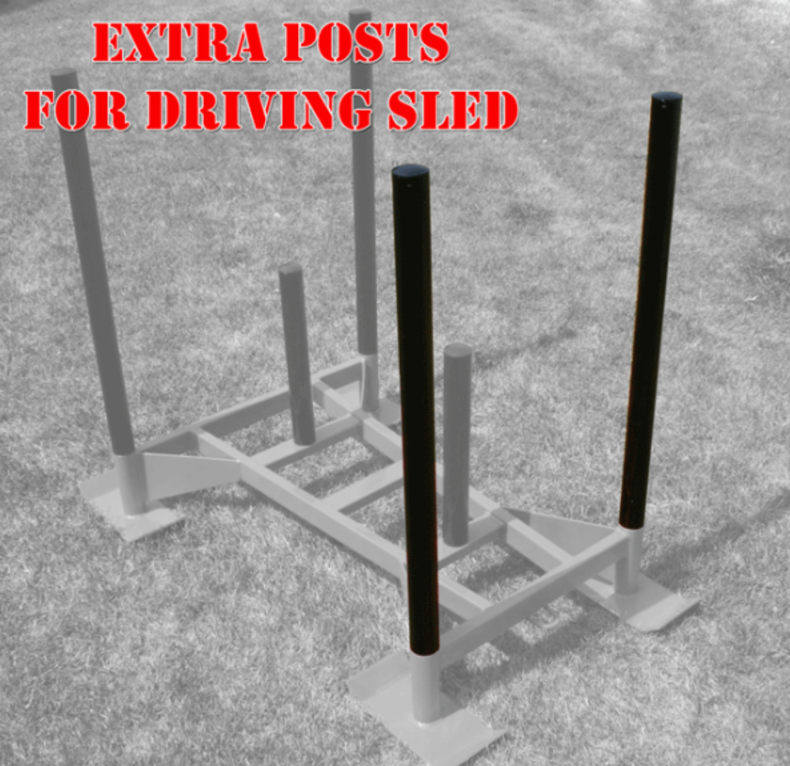 XM Fitness Driving Sled EXTRA POSTS (Pair) - 306 Fitness Repair & Sales