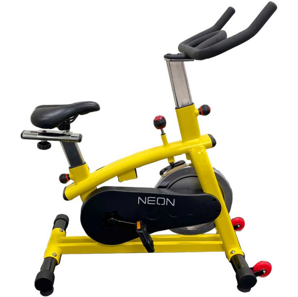 Yellow and black spin 2024 bike