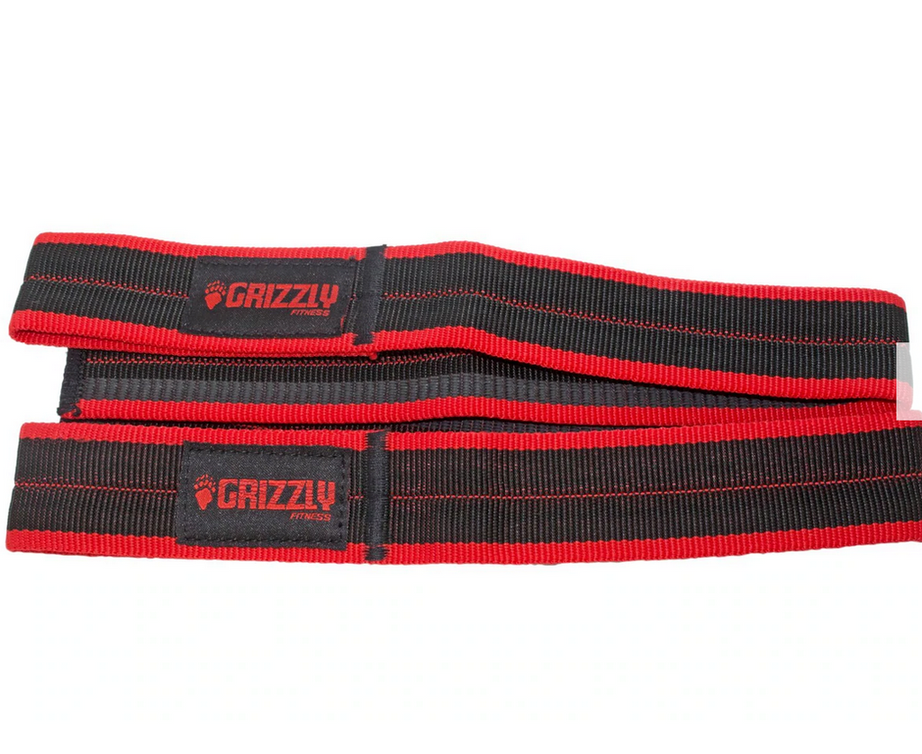 Grizzly Cotton Lifting Straps - Blue