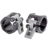 Lock-Jaw HEX - 2" Olympic Barbell Collars - Black