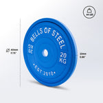 Bells of Steel Calibrated Powerlifting Plates (KG)