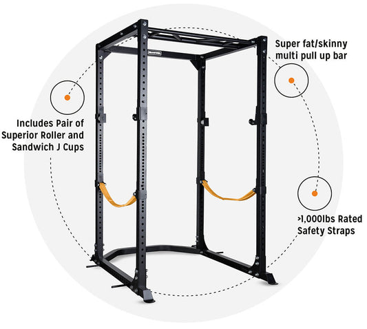 Bells of Steel Light Commercial Power Rack 5.1